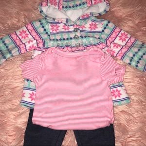 Carter’s 3 pc fleece outfit